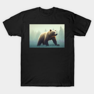 Grizzly Bear in the Woods T-Shirt